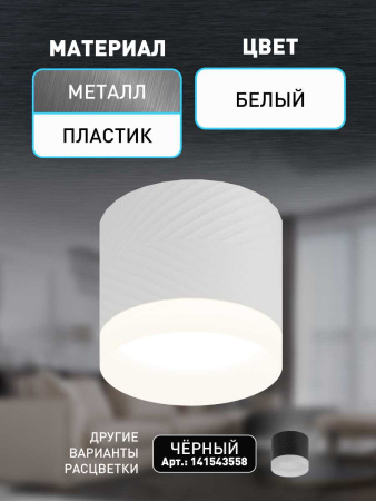 Настенно-потолочный светильник ЭРА OL38 WH Б0056387