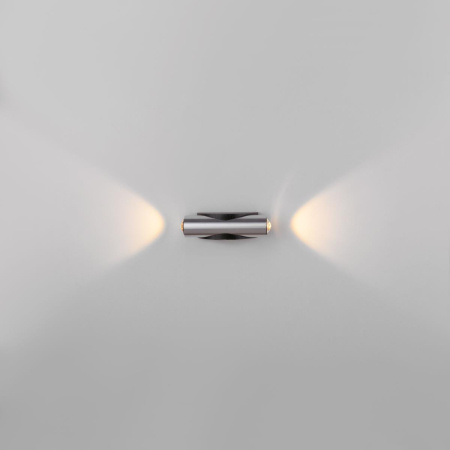 Настенный светодиодный светильник Elektrostandard Steel 40109/LED чёрный/сталь a055629