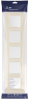Рамка для розеток и выключателей ЭРА Elegance 14-5015-02 Classic, на 5 постов, слоновая кость Б0060592