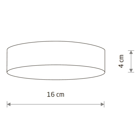 Потолочный cветильник Nowodvorski Lid Round Led White 10412