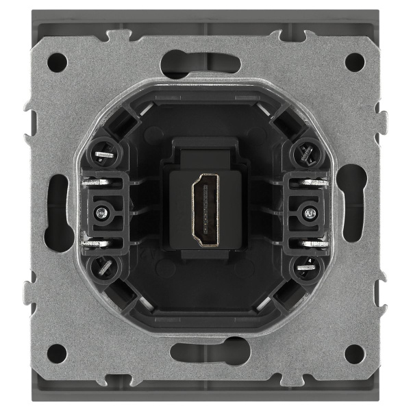 Розетка ЭРА Arktik 16-3114-06 HDMI графит Б0070509