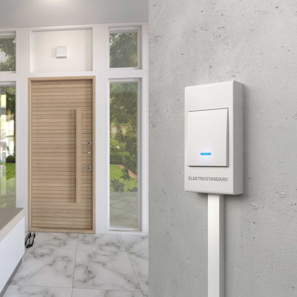 Звонок электромеханический Elektrostandard DBQ26M WM белый a055431