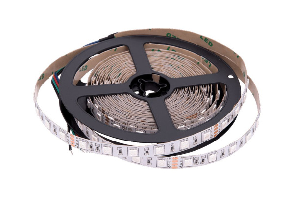 Светодиодная лента SWG 14,4W/m  60Led/m 5050SMD RGB 5M SWG560-24-14.4-RGB-M 009271
