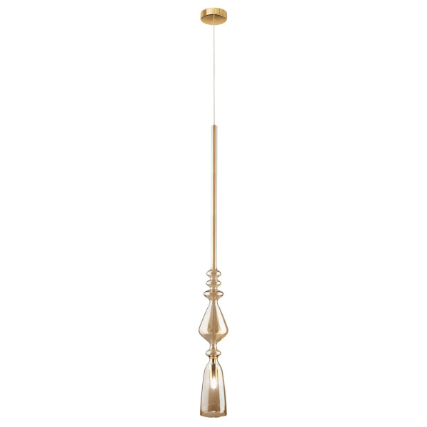 Подвесной светильник Crystal Lux Lux New SP1 B Amber