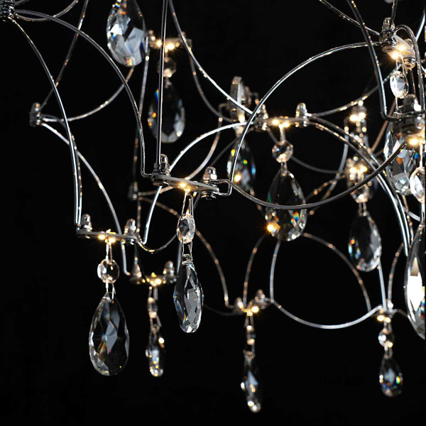 Подвесная светодиодная люстра Modelux Premium ML.7815.600P CH