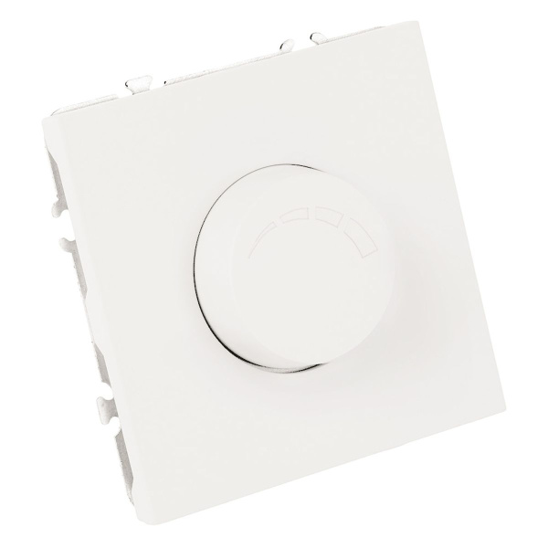 Выключатель диммирующий (механизм), Stekker, 250В, 500W Эмили, RSW10-5106-01, белый фарфор, soft touch 49868