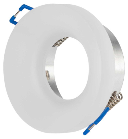 Светильник встраиваемый декоративный ЭРА DK94 ICE под лампу MR16 GU5.3 белый Б0055590