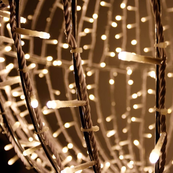 Светодиодная фигура Ardecoled Шар ARD-Ball-D60-320LED Warm 025303