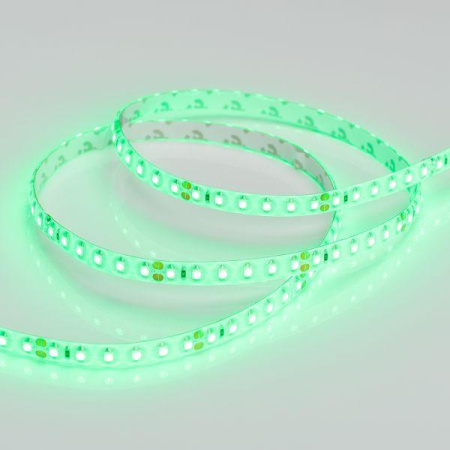Светодиодная влагозащищенная лента Arlight 9,6W/m 120LED/m 2835SMD зеленый 5M 016510(2)