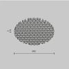 Антибликовая решётка Maytoni Technical Downlight Dip HoneyComb001-D32