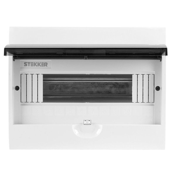 Бокс встраиваемый Stekker EBX50-5/12-50 12 модулей, пластик ArcaLight 50522