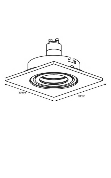 Встраиваемый светильник Lucide Focus 11002/05/36