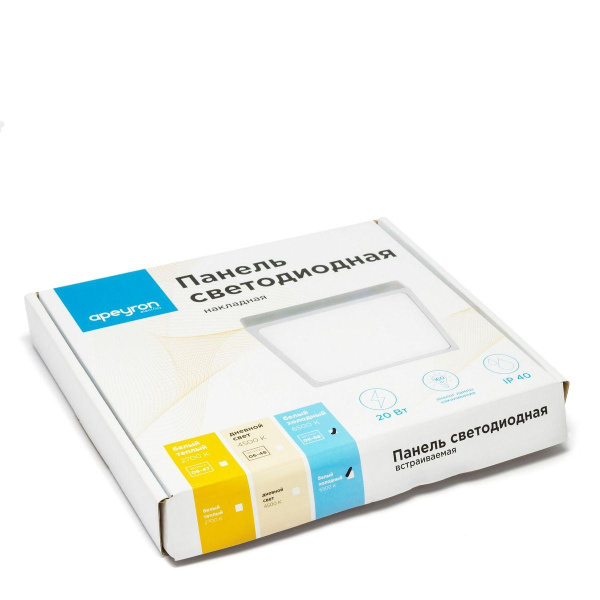 Накладная светодиодная панель Apeyron 06-68
