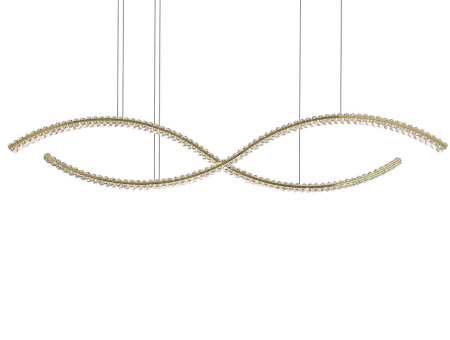Люстра NEWPORT 8242N/160 gold