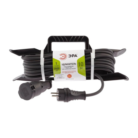 Удлинитель силовой ЭРА 1гн 10м с/з UFx-1e-3x1,5-10m-IP44(kg) Б0050867