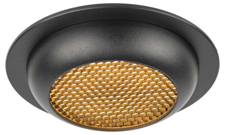 Светильник встраиваемый ЭРА KL111 BK под лампу GX53 черный матовый Б0061535