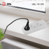 Удлинитель электрический ЭРА UDL-10-370 Greenline 3 розетки без заземления 7м ПВС 2x1мм2 Б0065031