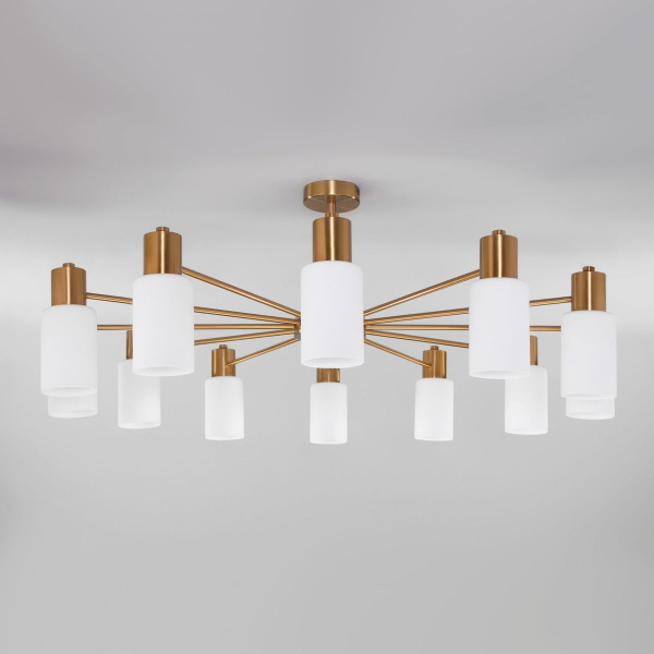 Потолочная люстра Eurosvet Vegga 70160/12 латунь