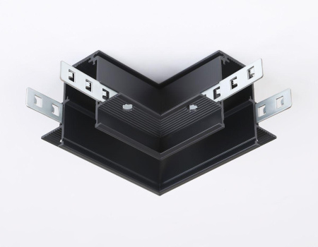 Коннектор L-образный для встраиваемого шинопровода Ambrella light Track System Magnetic GL3354