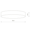 Потолочный cветильник Nowodvorski Lid Round Led Black 10410