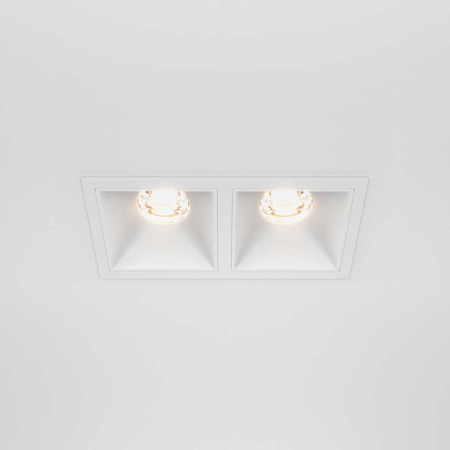 Встраиваемый светильник Maytoni Alfa LED DL043-02-10W3K-SQ-W