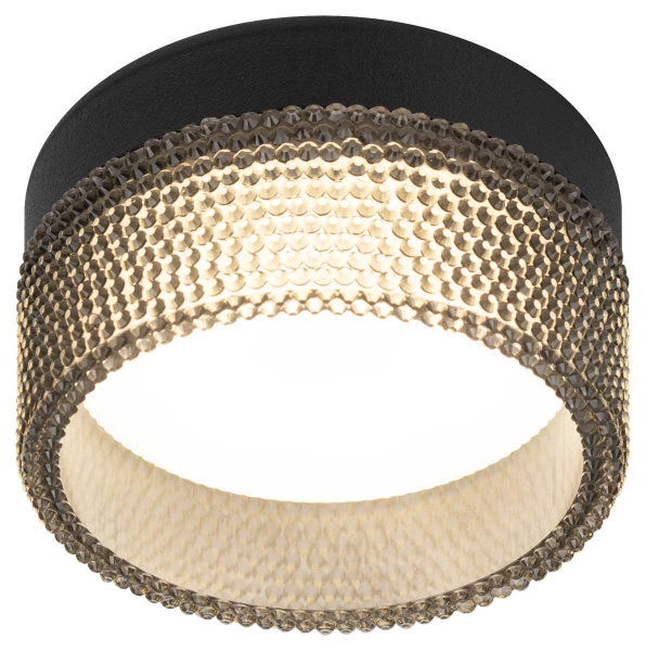 Светильник встраиваемый ЭРА DK97 BK/BK под лампу GX53 черный Б0057459