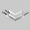 Коннектор L-образный Maytoni Technical Exility Busbur TRACL034-42W-R