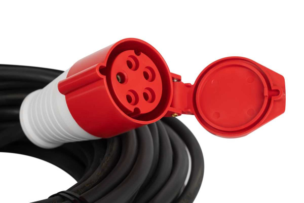 Удлинитель силовой ЭРА IND380-U-1e-5x4-10m-IP44 на 380В в бухте 1 розетка CEE 5P 10м КГ 5х4 32A IP44 Б0057297