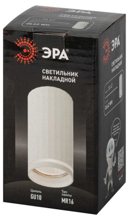 Настенно-потолочный светильник ЭРА OL42 WH Б0058487