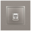 Розетка ЭРА Elegance 14-3107-16 RJ45, титан Б0065764