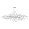 Люстра Crystal Lux REINA V2 SP12 L1500 SILVER PATINA