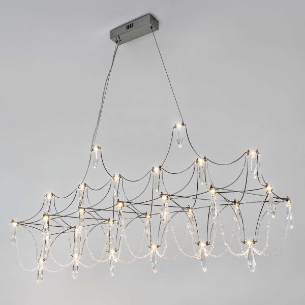 Подвесная светодиодная люстра Modelux Premium ML.5603.1200P СН