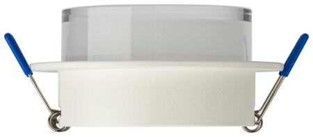 Светильник встраиваемый декоративный ЭРА DK108 WH под лампу MR16 GU5.3 белый Б0058398