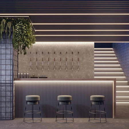 Светодиодная лента герметичная Arlight 10W/m 280LED/m 2835SMD теплый белый 5M RTW-PW-A280-10mm 24V 041110