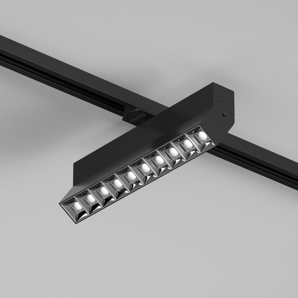 Трековый светодиодный светильник Denkirs Edder DK6646-BK