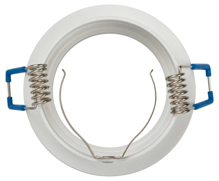 Светильник встраиваемый декоративный ЭРА DK112 WH под лампу MR16 GU5.3 белый Б0058434