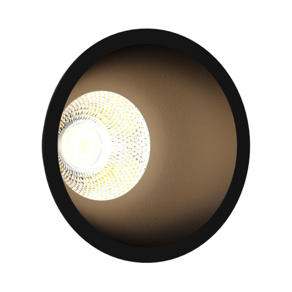 Встраиваемый светильник Italline IT06-6025 black 3000K