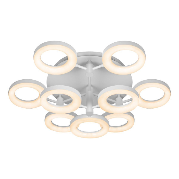 Потолочная светодиодная люстра iLedex Jomo FS-014-X9 108W WH