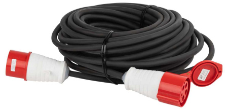 Удлинитель силовой ЭРА IND380-U-1e-5x4-10m-IP44 на 380В в бухте 1 розетка CEE 5P 10м КГ 5х4 32A IP44 Б0057297