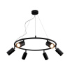 Подвесная люстра Crystal Lux CLT 015C6 D600 BL
