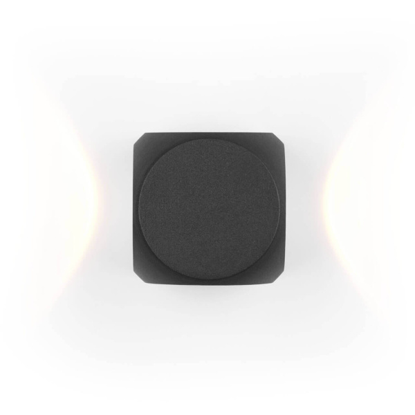 Уличный настенный светодиодный светильник Maytoni Bond Street O015WL-L4B