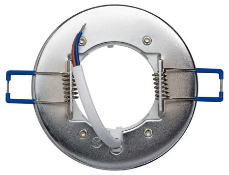 Светильник встраиваемый ЭРА DK97 CH/BK под лампу GX53 хром/черный Б0057462