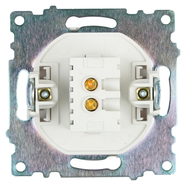 Розетка 2хUSB Stekker Катрин белый GLS10-7115-01 39686