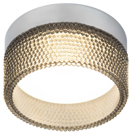 Светильник встраиваемый ЭРА DK97 CH/BK под лампу GX53 хром/черный Б0057462