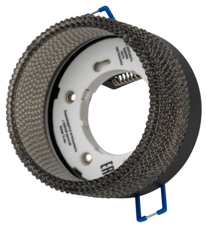 Светильник встраиваемый ЭРА DK97 BK/BK под лампу GX53 черный Б0057459