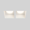 Встраиваемый светильник Maytoni Technical Downlight Gyps Modern DL131-GU10-02-W