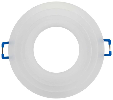 Светильник встраиваемый декоративный ЭРА DK105 WH под лампу MR16 GU5.3 белый Б0058392