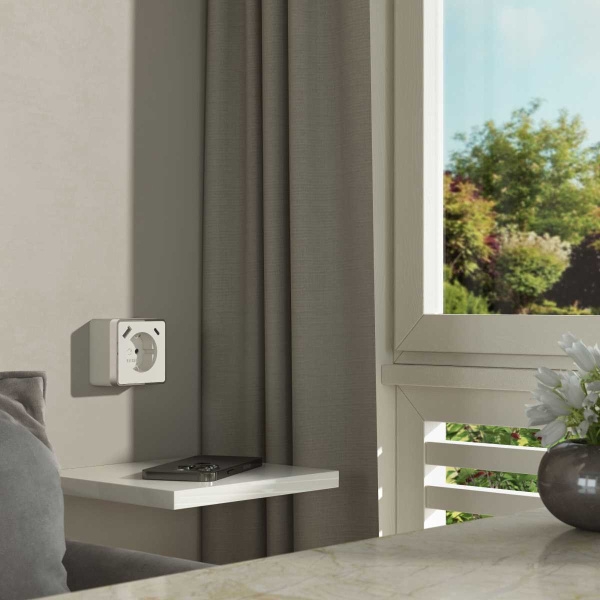 Розетка с заземлением, шторками и USB тип A+C Werkel Gallant слоновая кость W5071703 4690389179600