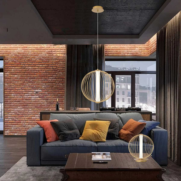 Подвесной светильник Crystal Lux SYNC SP18W LED GOLD