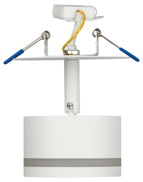 Светильник встраиваемый ЭРА DK114 WH под лампу GX53 поворотный белый Б0059789